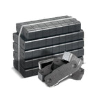 Braunkohlebriketts – 1000 kg Palette (40 × 25 kg Gebinde) – Lang brennende Ofen- und Kaminbriketts
