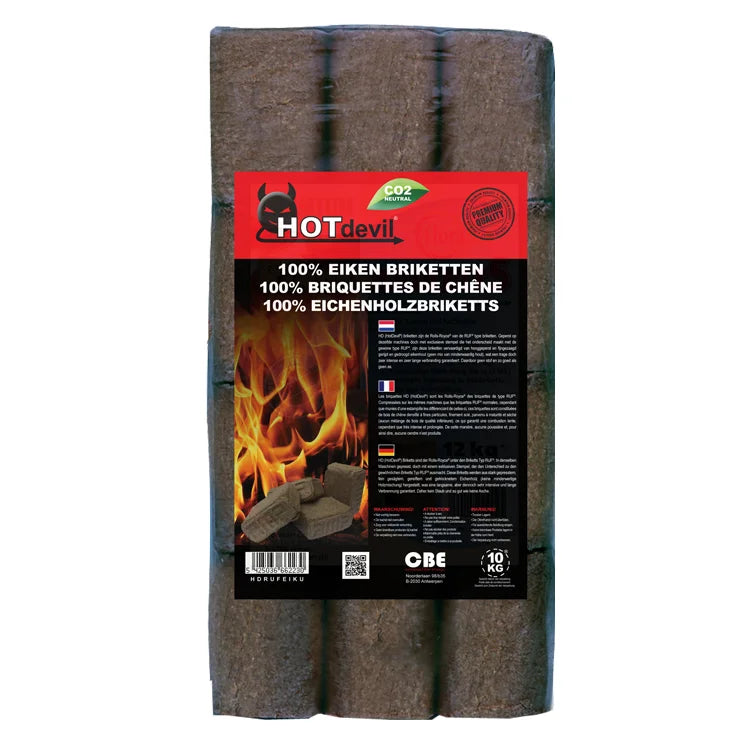 HOLZBRIKETTS RUF 100% EICHE PALETTE (960KG) | 960kg – Kaminofen Brennholz – Lieferung in 3–15 Tagen