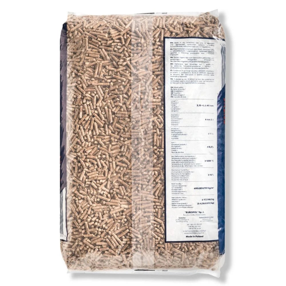 Premium-Holzpellets Europol mit Lieferung in ganz Deutschland schon ab Brennholz